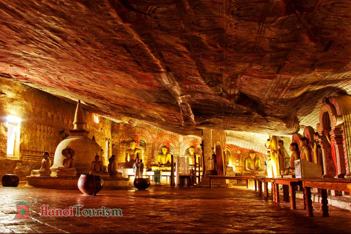 Đền hang Dambulla - Sri Lanka